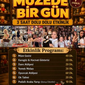Müzede 1 Gün Etkinlik Bileti